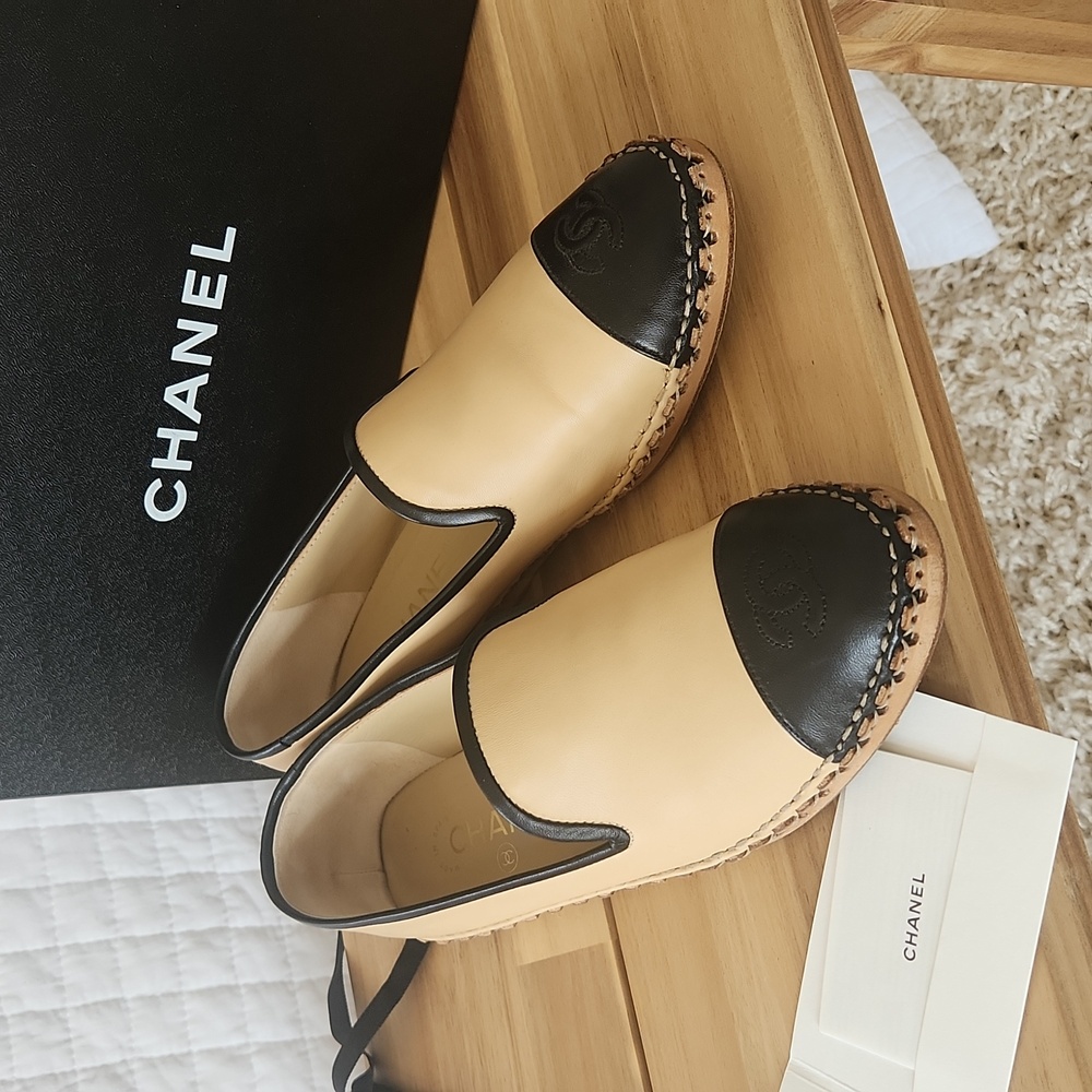 Chanel Lambskin Loafers